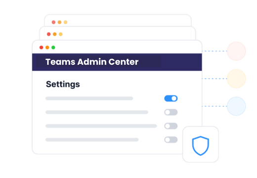 Teams admin center settings